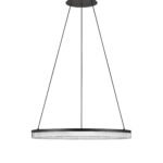 Lonela LED-Pendelleuchte 25W, IP20, Sandy Black,dimmbar