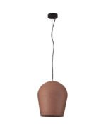 Omio Pendelleuchte E27 1x12W, IP55, Red Sandstone