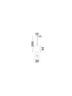 Omio Pendelleuchte E27 1x12W, IP55, Red Sandstone – Bild 10