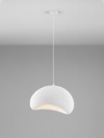 AERE Pendelleuchte 12W, IP20, Stone White, E27 – Bild 4
