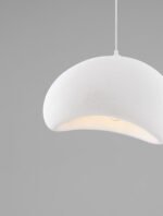 AERE Pendelleuchte 12W, IP20, Stone White, E27 – Bild 3
