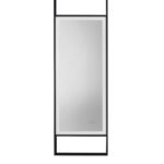 DOUL LED-Badezimmerleuchte 37W, IP44, Schwarz, 4000K