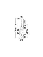 ONETA LED-Pendelleuchte 23W, IP20, 3000K, dimmbar – Bild 7