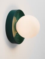 ORBIQUE LED-Wandleuchte G9, IP44, Jasper/Opal, dimmbar – Bild 3