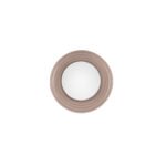 ORBIQUE LED-Wandleuchte G9, IP44, Mocha/Opal, dimmbar