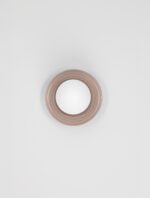 ORBIQUE LED-Wandleuchte G9, IP44, Mocha/Opal, dimmbar – Bild 4