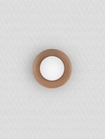 ORBIQUE LED-Wandleuchte G9, IP44, Caramel/Opal, dimmbar – Bild 4