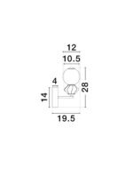 PALLINA LED-Wandleuchte 6W, IP20, 3000K, dimmbar – Bild 11