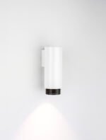NESSI Wandleuchte GU10, IP20, Sandy White/Black Aluminium – Bild 5