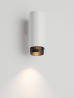 NESSI Wandleuchte GU10, IP20, Sandy White/Black Aluminium – Bild 6