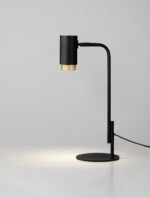 NESSI Tischleuchte GU10, IP20, Sandy Black & Gold – Bild 5
