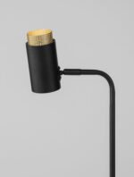 NESSI Tischleuchte GU10, IP20, Sandy Black & Gold – Bild 4