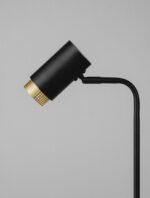 NESSI Tischleuchte GU10, IP20, Sandy Black & Gold – Bild 3