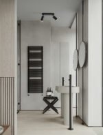 MAO Badezimmer-Deckenleuchte GU10, IP44, Frosted Acrylic – Bild 2