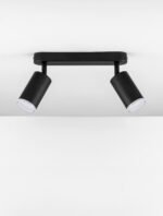 MAO Badezimmer-Deckenleuchte GU10, IP44, Frosted Acrylic – Bild 4
