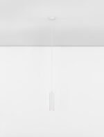 MAO Badezimmer-Pendelleuchte GU10, IP44,Frosted Acrylic – Bild 5