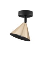 CONICO Deckenleuchte GU10, IP20, Oxide Gold/Black Aluminium – Bild 4