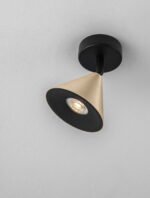 CONICO Deckenleuchte GU10, IP20, Oxide Gold/Black Aluminium – Bild 7