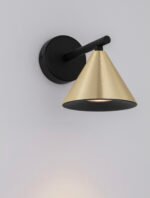 CONICO Wandleuchte GU10, IP20, Oxide Gold/Black Aluminium – Bild 6