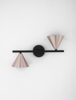 CONICO Wandleuchte GU10, IP20, Oxide Coffee/Black Aluminium – Bild 4