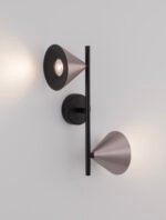 CONICO Wandleuchte GU10, IP20, Oxide Coffee/Black Aluminium – Bild 6