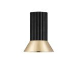 LUVIA Deckenleuchte GU10, IP20, Oxide Gold/Black Aluminium