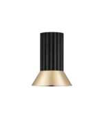 LUVIA Deckenleuchte GU10, IP20, Oxide Gold/Black Aluminium