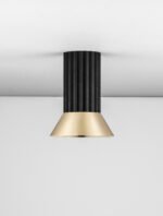 LUVIA Deckenleuchte GU10, IP20, Oxide Gold/Black Aluminium – Bild 4