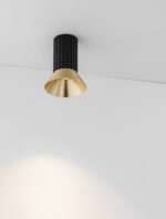 LUVIA Deckenleuchte GU10, IP20, Oxide Gold/Black Aluminium – Bild 7