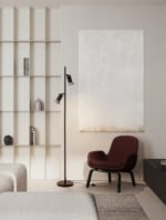 LUVIA Stehleuchte GU10, IP20, Oxide Bronze/Black Aluminium – Bild 2
