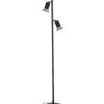 LUVIA Stehleuchte GU10, IP20, Oxide Bronze/Black Aluminium
