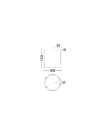 LUNETTE LED-Pendelleuchte 34W, IP20, 3000K, dimmbar – Bild 11
