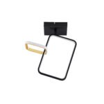 Imar Sandy Black & Gold Steel & Aluminium LED Dimm.