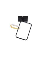 Imar Sandy Black & Gold Steel & Aluminium LED Dimm.