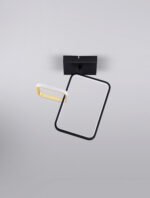 Imar Sandy Black & Gold Steel & Aluminium LED Dimm. – Bild 3