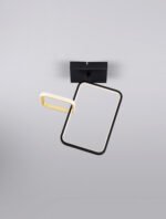 Imar Sandy Black & Gold Steel & Aluminium LED Dimm. – Bild 5