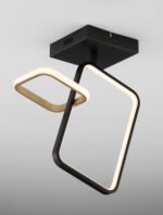 Imar Sandy Black & Gold Steel & Aluminium LED Dimm. – Bild 4